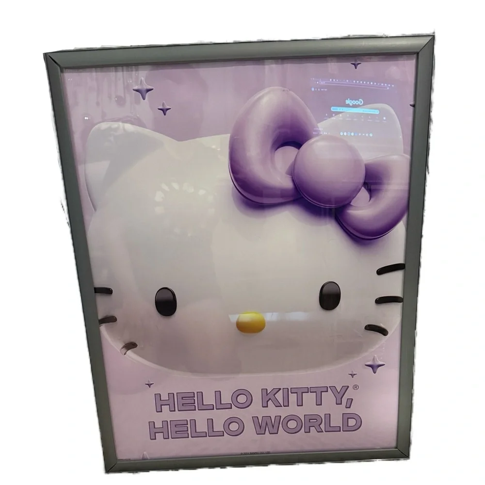 Hello Kitty Art Poster Print